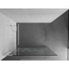 Mexen Kioto L paroi de douche Walk-in 120 x 200 cm, motif blanc, blanc - 800-120-103-20-85