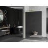 Mexen Kioto L Walk-in Shower Screen 80 x 200 cm, Mirror, Brushed Gold - 800-080-103-55-50