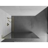 Mexen Kioto L dušisein Walk-in 80 x 200 cm, peegel, kuldne harjatud - 800-080-103-55-50