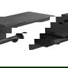 Mexen support de papier avec étagère, noir - 701197-70