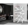 Mexen Kioto L dušisein Walk-in 80 x 200 cm, valge laine, harjatud vask - 800-080-103-65-97