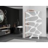 Mexen Kioto L dušisein Walk-in 120 x 200 cm, valge laine, roosa kuld - 800-120-103-60-97
