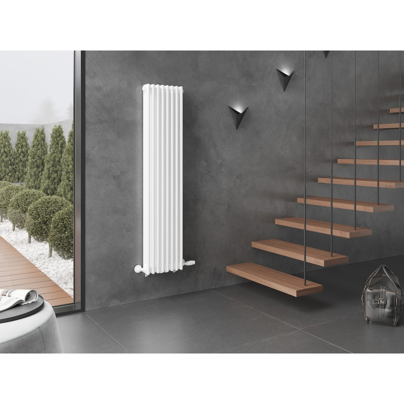 Mexen Denver dekoratiivne radiaator 1600 x 378 mm, 1487 W, valge - W215-1600-378-00-20