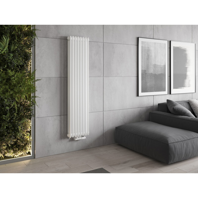 Mexen Denver dekoratiivne radiaator 1600 x 378 mm, 1487 W, valge - W215-1600-378-00-20