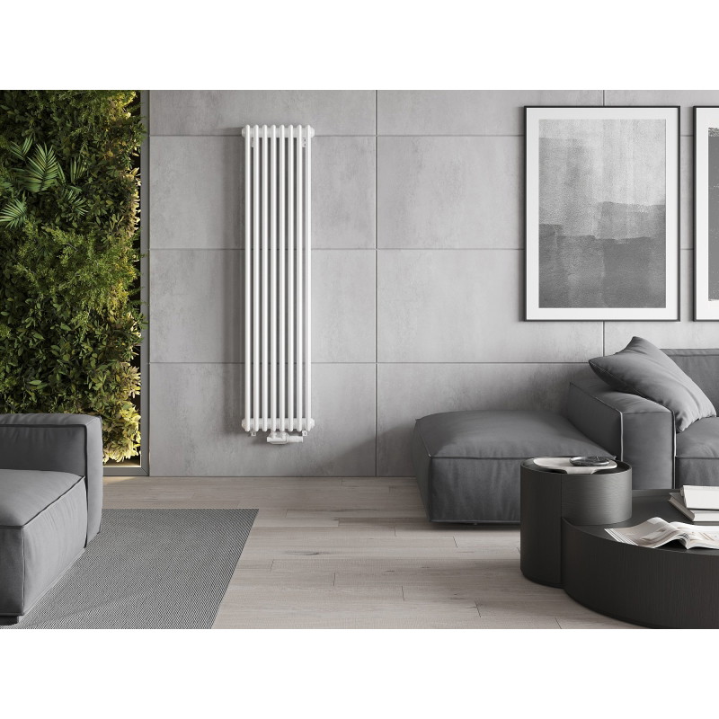 Mexen Denver dekoratiivne radiaator 1600 x 378 mm, 1487 W, valge - W215-1600-378-00-20