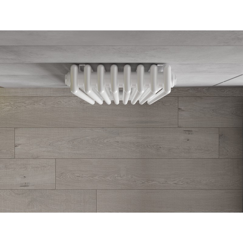 Mexen Denver dekorativni radiator 1600 x 378 mm, 1487 W, bel - W215-1600-378-00-20