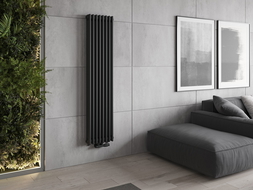 Radiateur décoratif Mexen Denver 1600 x 378 mm, 1487 W, anthracite - W215-1600-378-00-66