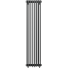 Mexen Denver dekorativni radiator 1600 x 378 mm, 1487 W, antracit - W215-1600-378-00-66
