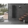 Mexen Denver dekorativer Heizkörper 1600 x 378 mm, 1487 W, Anthrazit - W215-1600-378-00-66