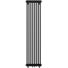 Mexen Denver dekorativ radiator 1600 x 378 mm, 1487 W, svart - W215-1600-378-00-70