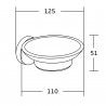 Mexen Tiber seebialus, must - 7050539-70