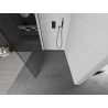 Mexen Kioto dušisein Walk-in 155 x 200 cm, läbipaistev 8 mm, gun metal - 800-155-101-95-00