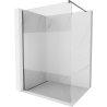Mexen Kioto Duschwand Walk-in 70 x 200 cm, transparent/Frost 8 mm, gun metal - 800-070-101-95-35