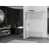 Mexen Kioto Duschwand Walk-in 140 x 200 cm, transparent/frost 8 mm, gun metal - 800-140-101-95-35
