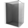 Mexen Kioto mampara de ducha Walk-in 90 x 200 cm, grafito 8 mm, metal pistola - 800-090-101-95-40
