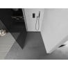 Mexen Kioto Duschwand Walk-in 120 x 200 cm, grafit 8 mm, Gun Metal - 800-120-101-95-40