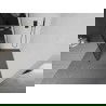 Mexen Kioto douchenis Walk-in 120 x 200 cm, zwart raster 8 mm, gun metal - 800-120-101-95-77