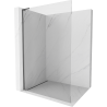 Mexen Kioto L Duschwand Walk-in 95 x 200 cm, transparent, Gun-Metall - 800-095-103-95-00