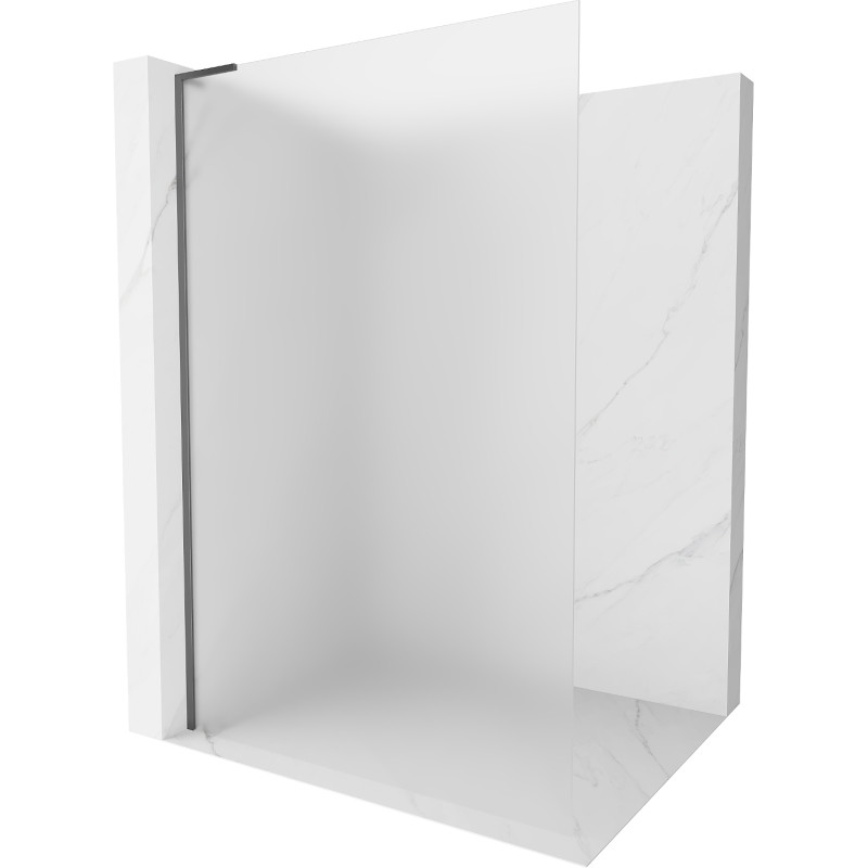 Mexen Kioto L dušisein Walk-in 80 x 200 cm, härm, gun metal - 800-080-103-95-30
