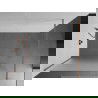Mexen Kioto Walk-in Duschwand 70 x 200 cm, satiniert 8 mm, gebürstetes Messing - 800-070-101-65-30