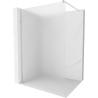 Mexen Kioto douchewand Walk-in 70 x 200 cm, rijp 8 mm, geborsteld nikkel - 800-070-101-97-30