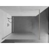 Mexen Kioto Walk-in Shower Panel 90 x 200 cm, Frosted 8 mm, Brushed Nickel - 800-090-101-97-30