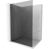 Mexen Kioto L Duschwand Walk-in 120 x 200 cm, grafit, gun metal - 800-120-103-95-40