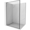 Mexen Kioto L dušisein Walk-in 90 x 200 cm, must raam, gun metal - 800-090-103-95-70