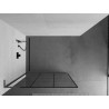 Mexen Kioto L dušisein Walk-in 100 x 200 cm, must ruudustik, gun metal - 800-100-103-95-77