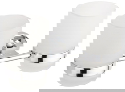 Mexen Tiber suporte duplo para copos de escova de dentes, cromado - 7050552-00