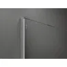 Mexen Kioto shower wall Walk-in 70 x 200 cm, transparent/frosted 8 mm, chrome - 800-070-101-01-35