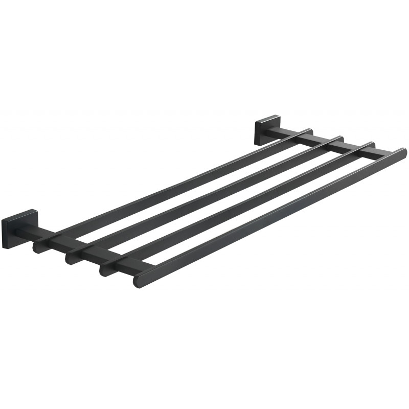 Mexen Arno Handtuchregal, schwarz - 7020720-70