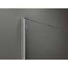 Mexen Kioto Walk-in Shower Wall 70 x 200 cm, Graphite 8 mm, Chrome - 800-070-101-01-40