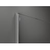 Mexen Kioto duschvägg Walk-in 90 x 200 cm, ränder 8 mm, krom - 800-090-101-01-09
