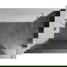 Mexen Kioto Douchewand Walk-in 110 x 200 cm, gestreept 8 mm, goud geborsteld - 800-110-101-55-09