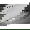 Mexen Kioto douchewand Walk-in 90 x 200 cm, strepen 8 mm, geborsteld pistoolgrijs - 800-090-101-66-09