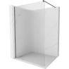 Mexen Kioto Duschwand Walk-in 110 x 200 cm, transparent 8 mm, gun metal - 800-110-101-95-09