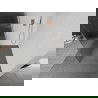 Mexen Kioto Duschwand Walk-in 140 x 200 cm, klar 8 mm, gebürstetes Kupfer - 800-140-101-65-09