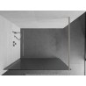 Mexen Kioto dušisein Walk-in 120 x 200 cm, triibuline 8 mm, harjatud nikkel - 800-120-101-97-09