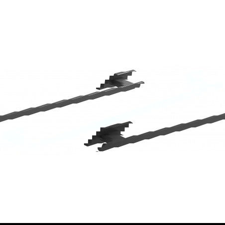 Mexen Arno obešalnik za brisače, črn - 7020724-70