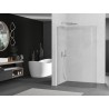 Mexen Kioto-R L ümar dušisein Walk-in 120 x 200 cm, läbipaistev, kroom - 800-120-103-01-06