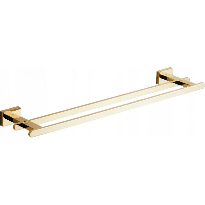 Mexen Arno kaksinkertainen pyyheteline, kultainen - 7020725-50