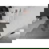 Mexen Kioto-R L abgerundete Duschwand Walk-in 80 x 200 cm, transparent, gebürstetes Kupfer - 800-080-103-65-06