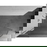 Mexen Kioto-R L Duschwand abgerundet Walk-in 120 x 200 cm, transparent, gebürstetes Nickel - 800-120-103-97-06