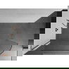 Mexen Kioto-R L gebogen inloopdouchewand 90 x 200 cm, transparant, roze goud - 800-090-103-60-06