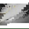 Mexen Kioto+ douchewand met plank Walk-in 70 x 200 cm, transparant, goud geborsteld - 800-070-121-55-00