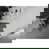 Mexen Kioto+ douchewand met plank Walk-in 90 x 200 cm, zwart frame, gun metal - 800-090-121-95-70