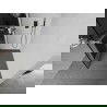Mexen Kioto+ douchewand met plank Walk-in 110 x 200 cm, zwart patroon, geborsteld geweergrijs - 800-110-121-66-78