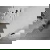Mexen Kioto+ Duschwand mit Ablage Walk-in 140 x 200 cm, transparent/frost, gun gray gebürstet - 800-140-121-66-35