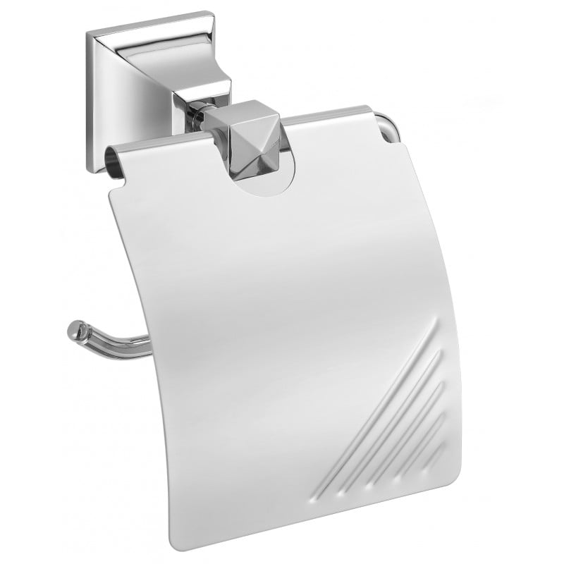 Mexen Dalia soporte para papel higiénico, cromo - 7017333-00